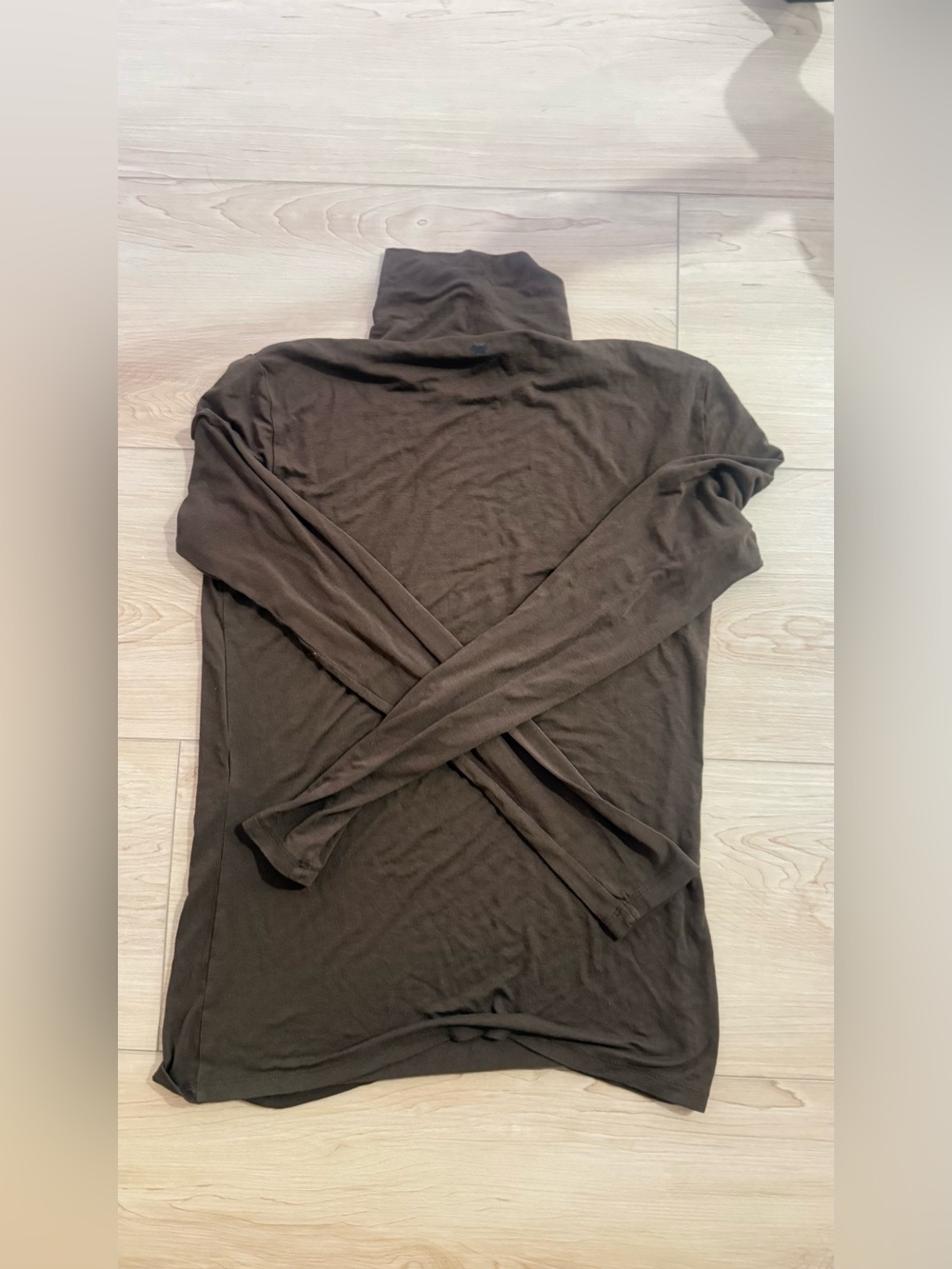 MaxMara women’s Turtleneck inner shirt in Dark Brown